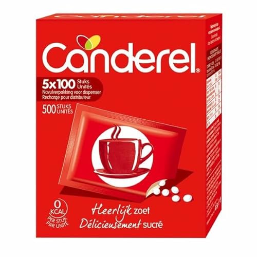 Canderel Zoetjes navulverpakking - 500tb Cover
