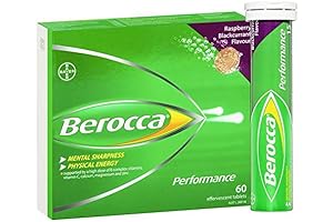 Berocca Performance Energy Effervescent Tablets: Revitalize Mind & Body