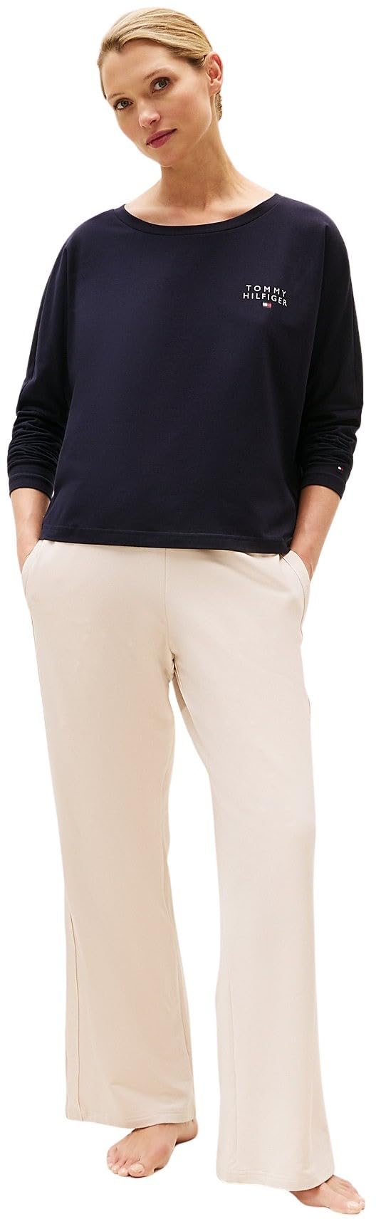 Tommy Hilfiger Maglietta Maniche Lunghe Donna Basic