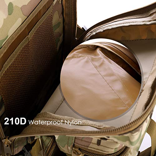 SHANNA Military Backpack, Tactical Backpack, 35L Army Backpack, MOLLE Assault Pack, Tactical Combat Backpack for Outdoors, Hiking, Camping, Trekking, Fishing, Hunting - Image 5