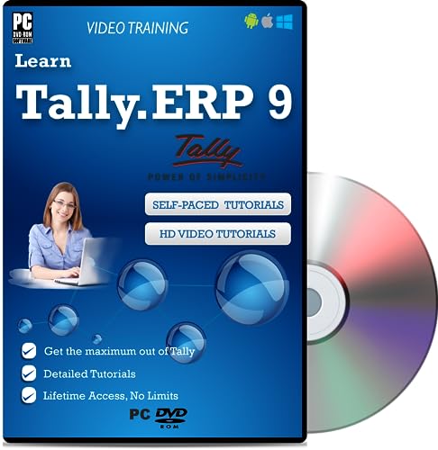 Image of Learn Tally.ERP9 Basic to Advance Course with GST Advance Video Training DVD Course in Hindi | High Quality Training Videos with examples | No Subscription Required | LIFETIME ACCESS | NO LIMITS