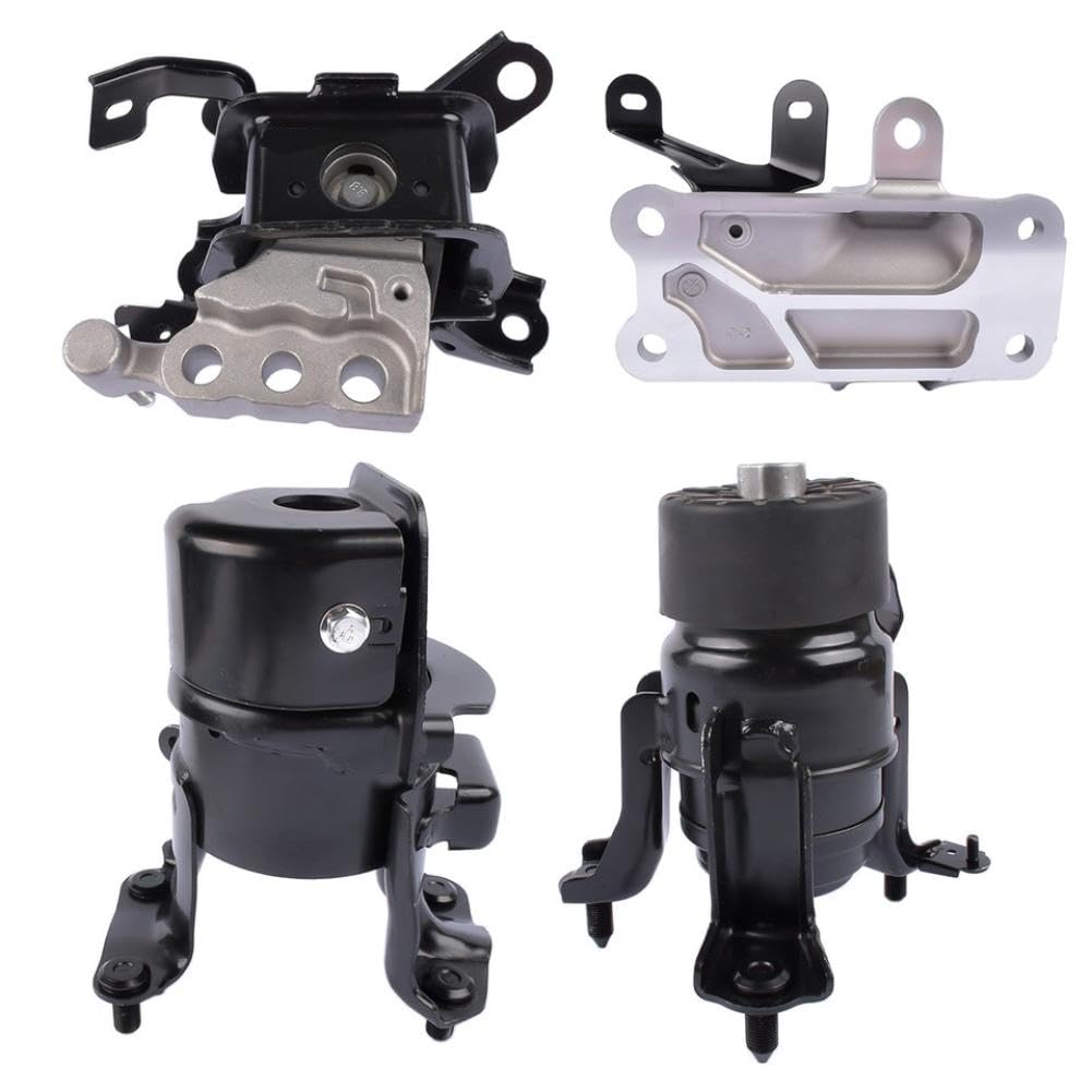Xasdqhqux Onecolor 4X Engine Mounts And Automatic Trans Mount For L4 2.5L Compatible With 2018-2022 Models Replaces 12371-0P290 12361-0P210 12305-F0010