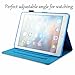 iPad Air 2 Case, iPad Air Case, iPad 9.7 2017/2018 Case, Dluggs PU Leather Folio Smart Cover with Auto Sleep/Wake Function for Apple 9.7 Inch Tablet iPad 6th / 5th Gen, iPad Air 1/2, Colorful Sand