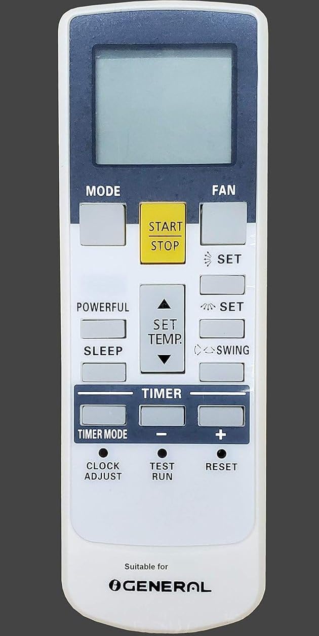 Compatible with Original O General Split AC Remote AR-RAJ1E (B0CZTT43XY) Amazon Price History, Amazon Price Tracker