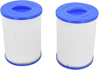 Weelparz 1 1/2 SAE Coarse Thread M60411 2Pcs Spa Filter Compatible with Pleatco PWW50P3 PWW50P3-M Compatible with Filbur FC-0359M FC-0359-HB H2X FC-0359 Compatible with Unicel 6CH-940RA 6CH-940