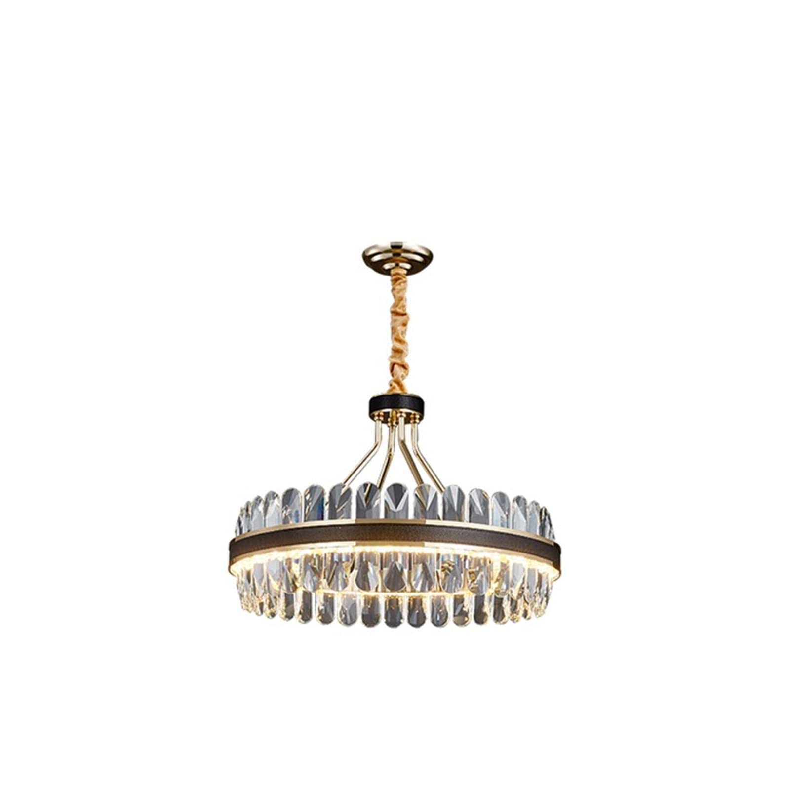 HXYSXHJUO Crystal Chandelier Modern Luxury Pendant Light for Living Room and Hotel Decoration, Ceiling Mounted Design with K9 Accents