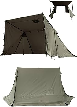 みもざ【テント一式５点フルセット】FOX BASE EVO  ブラック FUTURE FOX パップテント FOX-BASE EVO FOXBASE フォックス