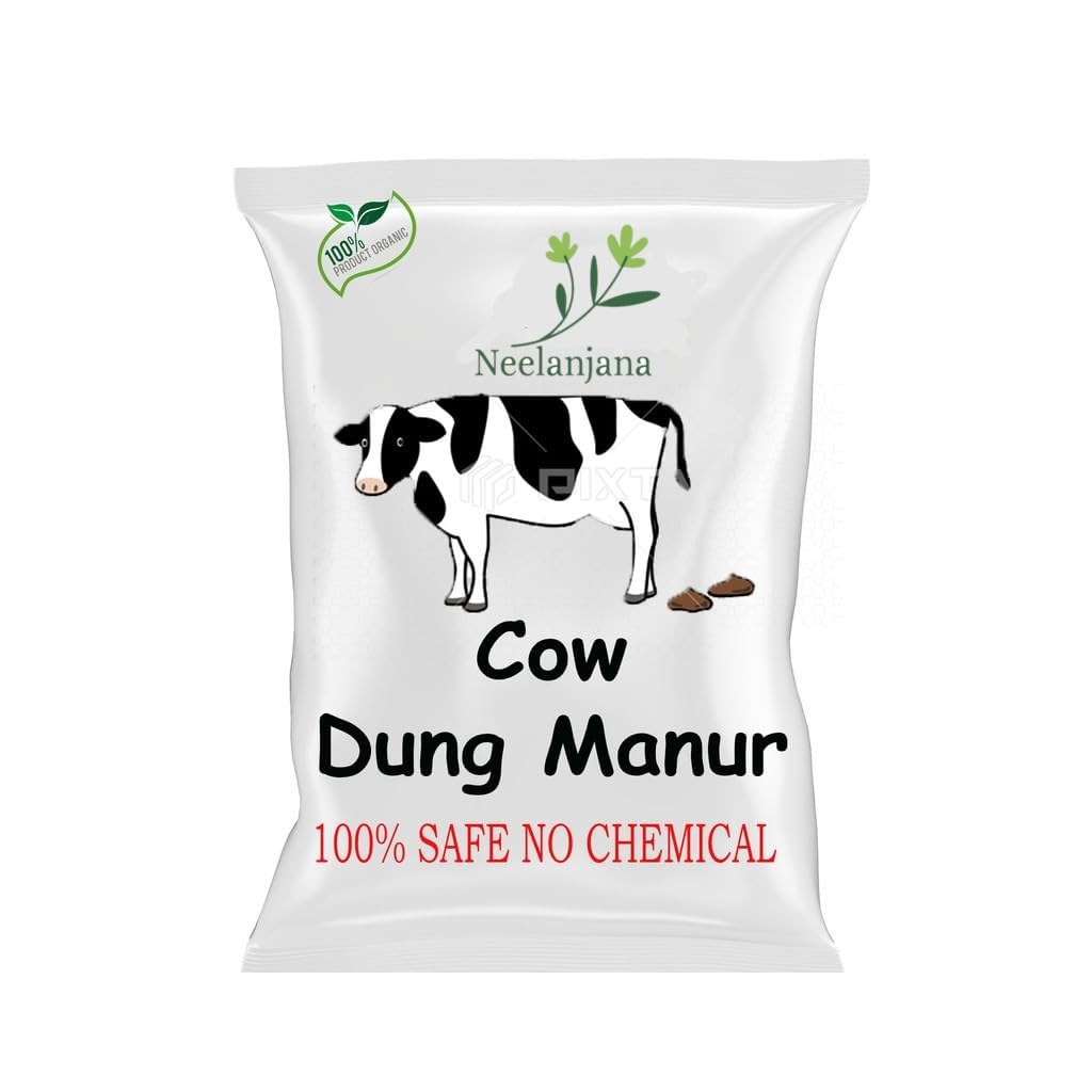Neelanjana organic Cow Dung compost, Organic & Natural Plant Nutrient for Home Gardens - 5KG. (B0CTT7QLFB) Amazon Price History, Amazon Price Tracker