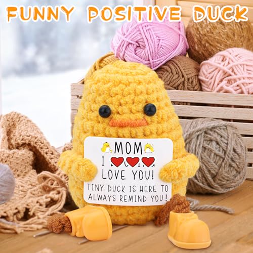 Gifts-for-Mom-Long-Legged-Cute-Support-Duck-Birthday-Mothers-Day-Christmas-for-Mom-from-Daughter-Son-Handmade-Crochet-Knitted-Positive-Cute-Duck Gifts for Mom Long Legged Cute Support Duck Birthday Mothers Day Christmas for Mom from Daughter Son Handmade Crochet Knitted Positive Cute Duck