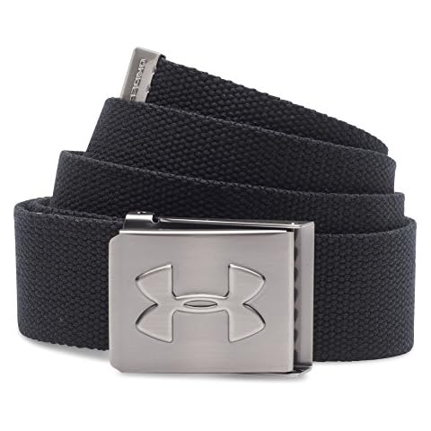Under Armour Men's Webbing Belt in Black Cover
