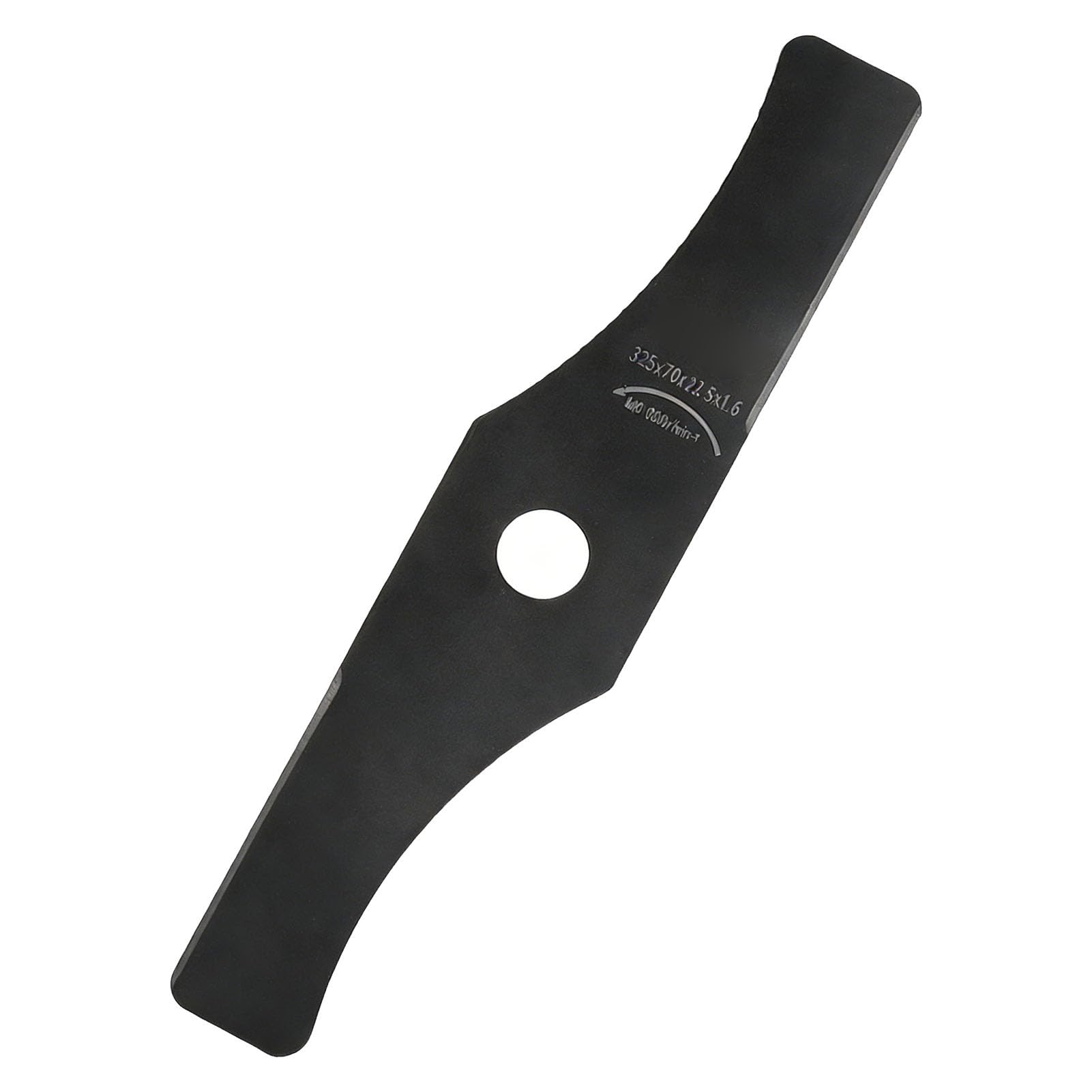 Lama per Decespugliatore a 2 Denti, Lama di Ricambio per Tosaerba in Acciaio Al Manganese con Bordo Lucido Resistente All'usura e Ad Elevata Durezza per Decespugliatore, Di