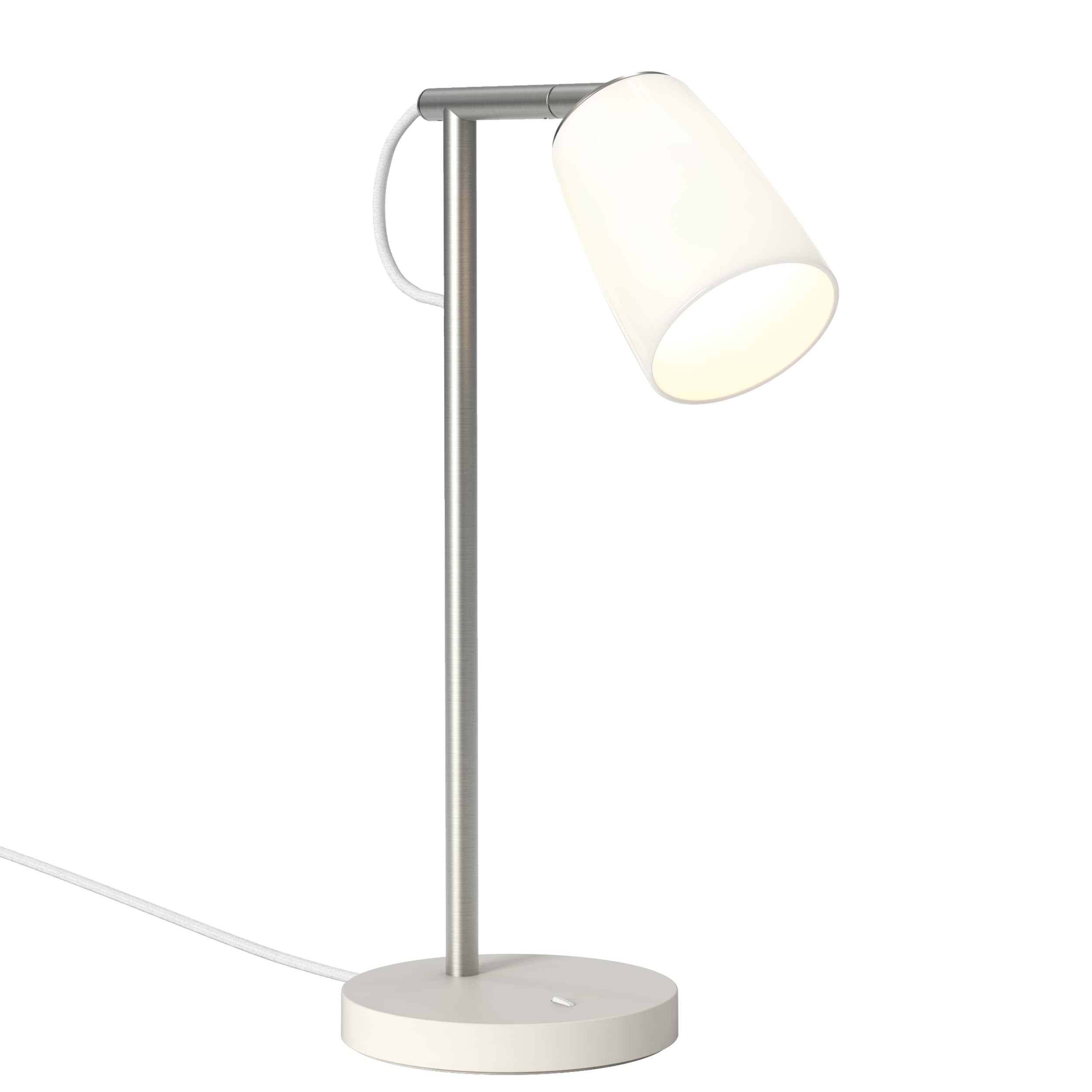 Astro Light Carlton Desk Lamp In A Porcelain Finish With Porcelain Shade