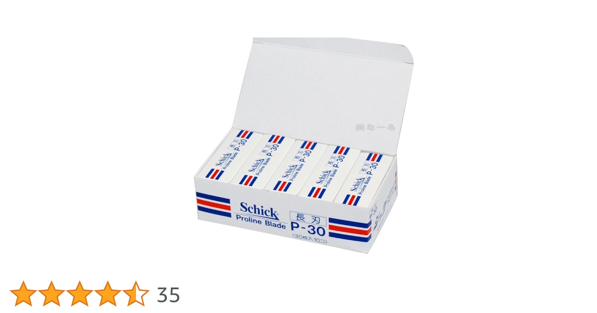 Amazon.co.jp: シック-P30 長刃 替刃30枚入×10個 : ビューティー