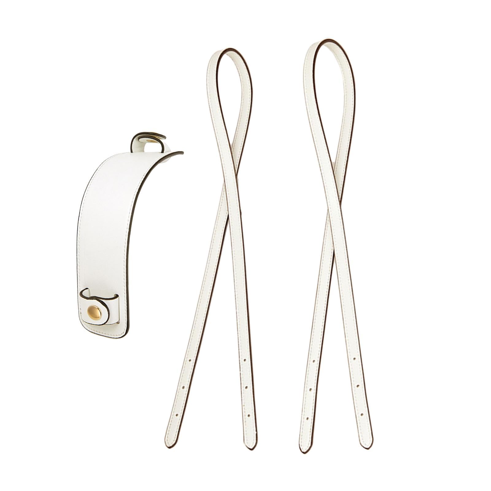 Bag Belts PU Leather Repair DIY Handbag Straps for Tote Shoulder Bag Handbag Beige White-image-20