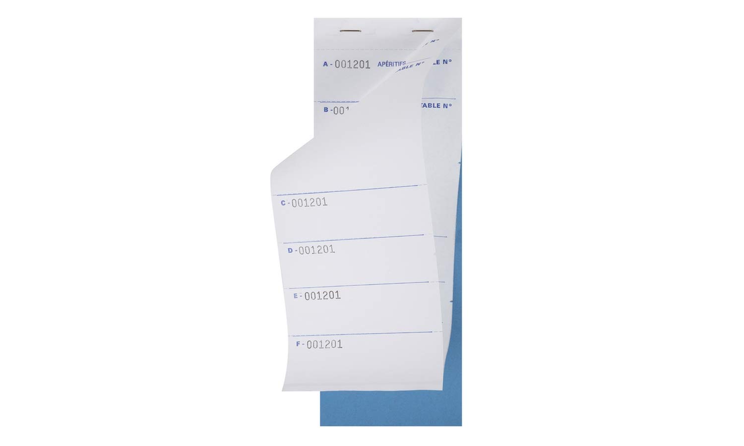 5 Blocs Commande Brasserie AUTOCOPIANT - DUPLI - 95X260