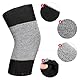 Kniewärmer für Damen Herren Winter Wärme, Elastische Kniebandage Dicke Rutschefeste Schmerzlinderung, Knie Manschette, Thermo Kniekompression für Fußball Tanzen Yoga Indoor Sport