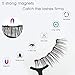 Alcastar False Eyelashes, 7pairs Magnetic Lashes with Eyeliner & Tweezers, Faux Mink, Natural Look, Reusable, Long Lasting, Easy Apply, Cruelty Free