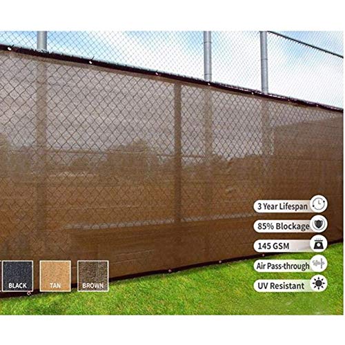 Pantalla De Privacidad Pantalla De Balcón Protección De La Privacidad Valla Cortavientos HDPE Resistente A La Intemperie con Corbata Patio, Piscina, Toldo Puede Ser Personalizado