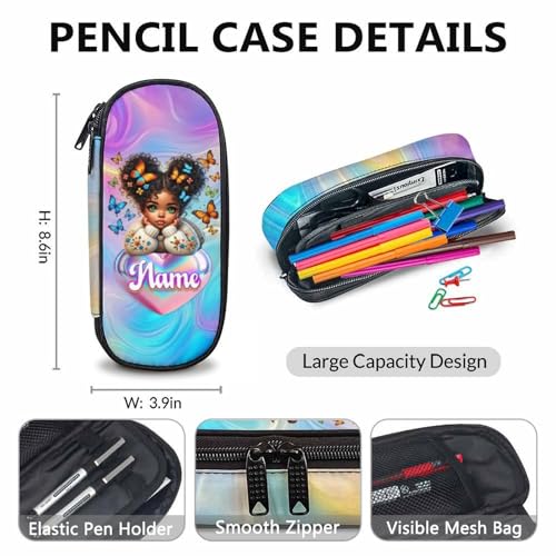 School Backpack Set for Girls, Personalized 3Pcs School Backpacks Matching Combo for Travel Camping, Custom Lightweight Schoolbag with Lunch Bag Bundle for Children Age 6-124