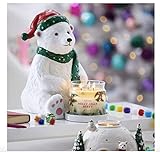 Weihnachten Duftwachsglashalter Fröhlicher Bär