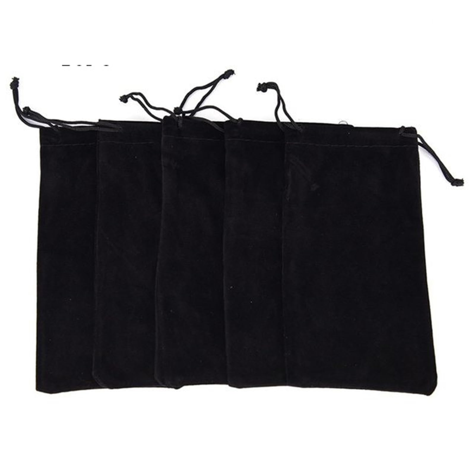 Etui na okulary 50 szt. Miękkie etui do okularów przeciwsłonecznych i zegarków(Black)