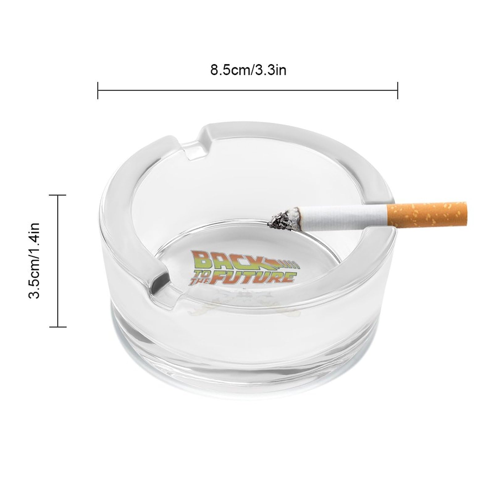 Amazon.co.jp: 灰皿 たばこ灰皿 バックトゥザフューチャー はい
