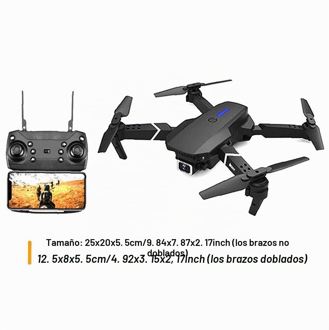 Gps Drone E88 Pro Para Adultos Cámara 4K Plegable Video En Vivo Drone Rc Quadcopter Organizar Aviones Con 1 Batería