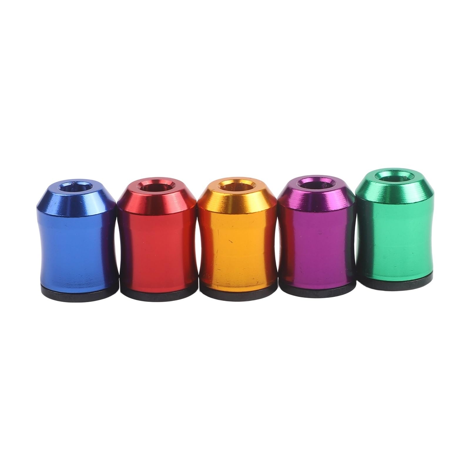 Bigbibi 5Pcs 3/ Magnetic Screwdriver Bit Enhancer - Durable Aluminum Alloy Magnetizer Tool For 6.35Mm Shank Diameter(5Pcs)