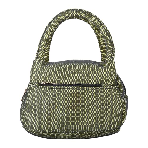 Image of ENSAC Fabric Lunch Bag for Women | Trendy Shoulder Lunch Handbag | Lightweight, Spacious & Stylish Tiffin Bag for Office, Shopping & Travel Use