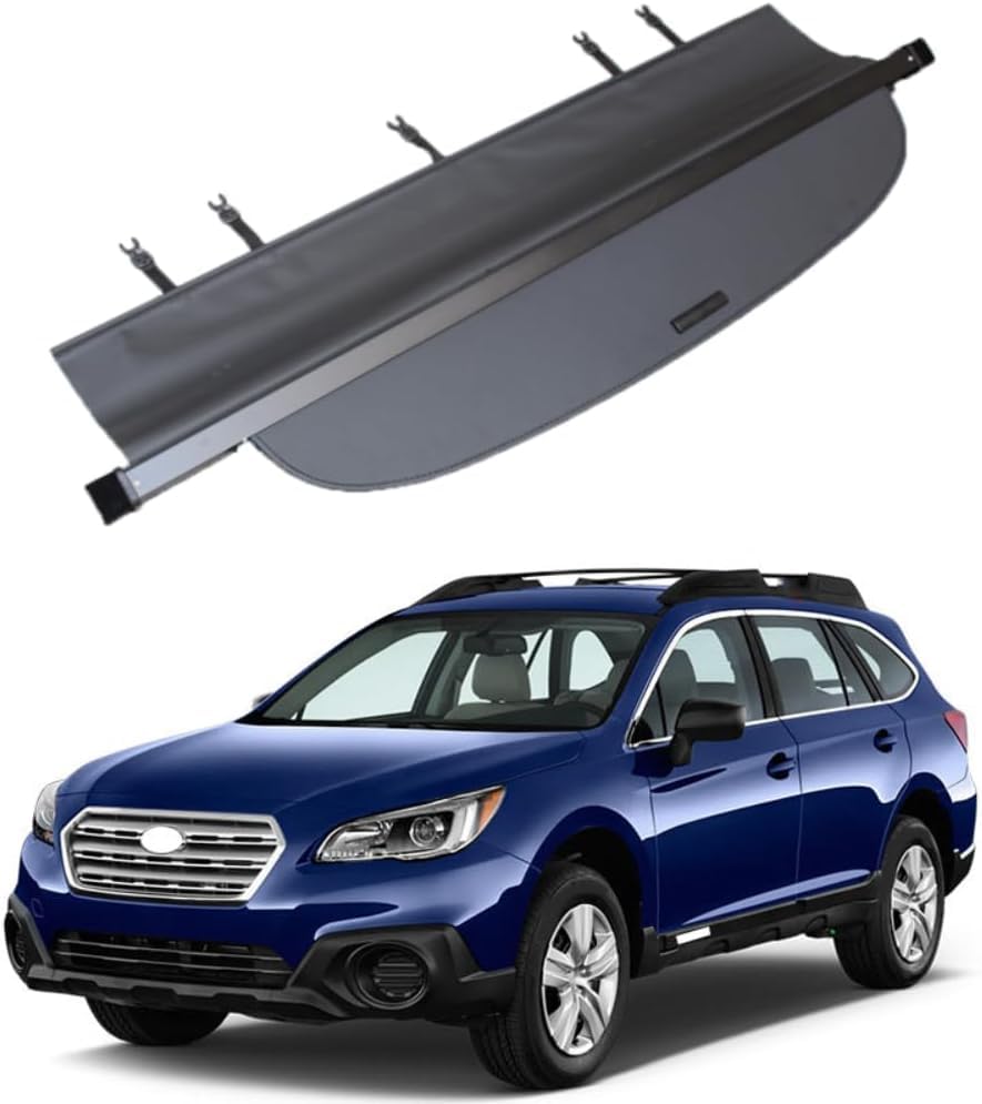 Cubierta cubreobjetos retráctil para maletero de Subaru Outback 2015+ con durabilidad premium