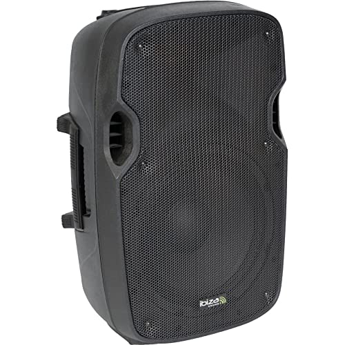 Ibiza XTK10A - Altoparlante autoalimentato, 300W, 10"/25 cm, Nero