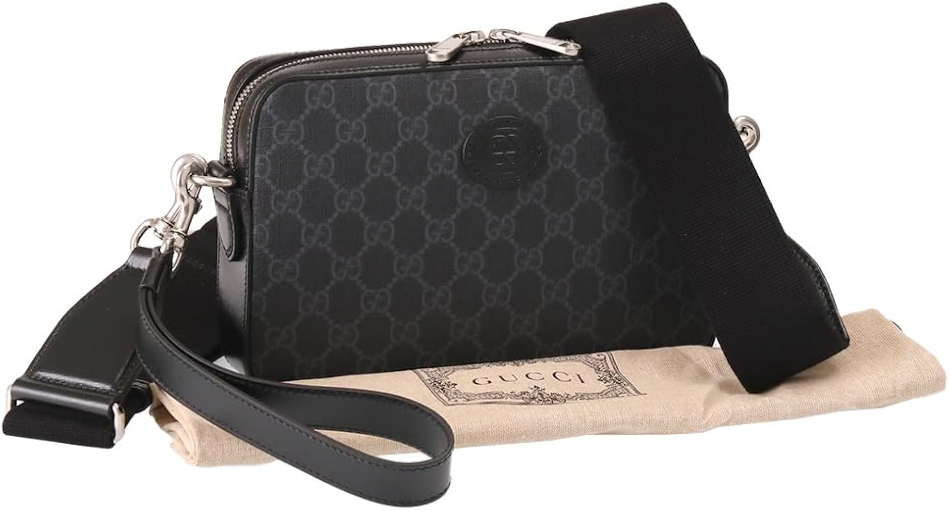 Amazon | [グッチ] ショルダーバッグ メンズ インターロッキングG付 GG