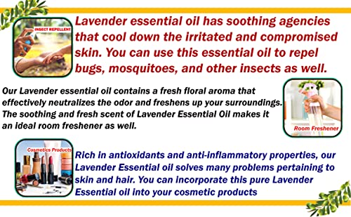 ORGANIC NILGIRIS - Live with Radiant Heath Lavender Oil - 100% Pure & Natural Undiluted essential oils for soap making, Oil for home fragrance,... - Image 5