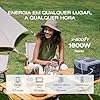 ECOFLOW Estação de energia portátil RIVER 2 Pro, 110 120V, bateria LiFePO4 de 768Wh, carregamento rápido de 70 minutos, tomadas CA de 4X800W, gerador solar para Acampamentos ao ar livre/Uso doméstico #4