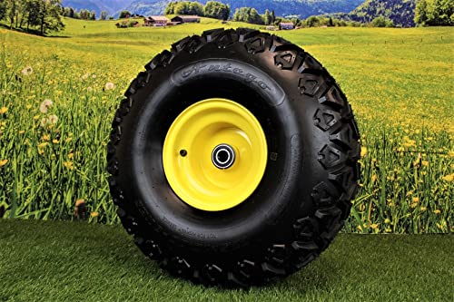 22.5X10.00-8 Front Wheel And Tire Assembly Perfectly Replaces John Deere Gator Parts Am143568 And M118820 #TOP2