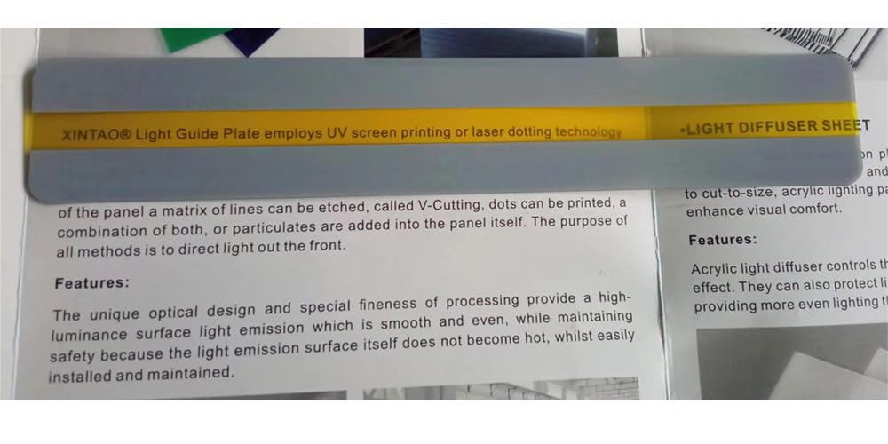 12 Pieces Yellow Guided Reading Strips Overlay Hightlight Bookmarks Help with Dyslexia for Children and Teaching Supply - Image 3