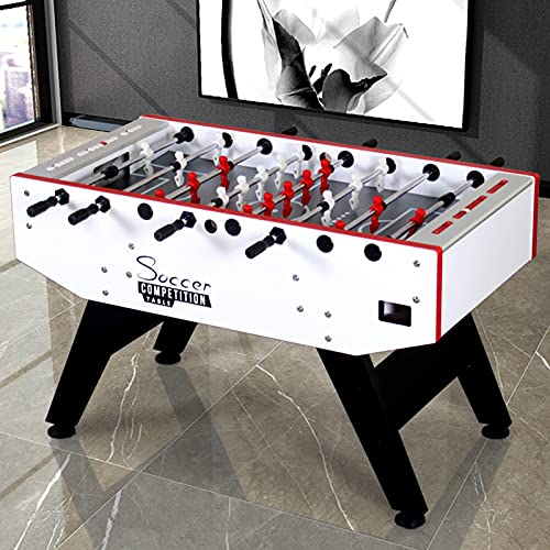 NOALED 56,6-Zoll-Fußballspieltisch, 8 Strokes Parties Desktop-Kickerspiele mit Punktevorrichtung im Perlenstil, freistehendes Indoor-Fußball-Tischspiel für Zuhause – Bild 3