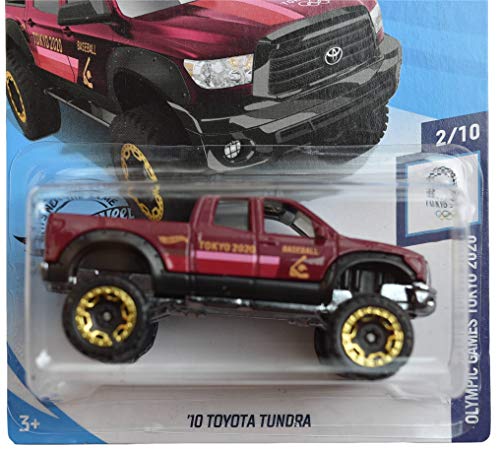 Image of Hot Wheels Metal Toyota Tundra Car, Pack Of 1, Red