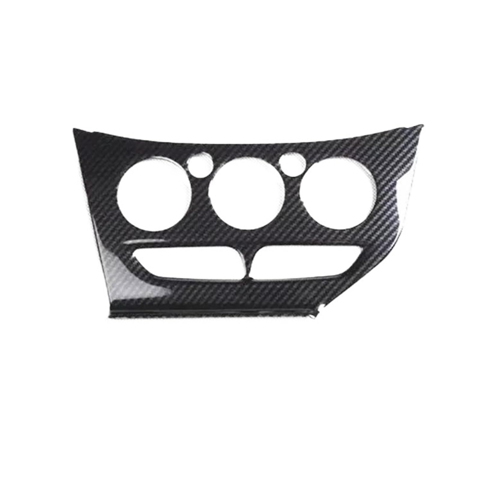 WEFOLCC Carbon Fiber Color Air Condition Panel Control Covers Trim For F&ord For Focus 2012 2013 2014 MK3 Accessories Stickers ABS Car Interior Mouldings(Rhd,Manual)