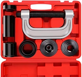 OMT Heavy Duty Ball Joint Press & U Joint Removal Tool Kit with 4x4 Adapters, for Most 2WD and 4WD Cars and Light Trucks