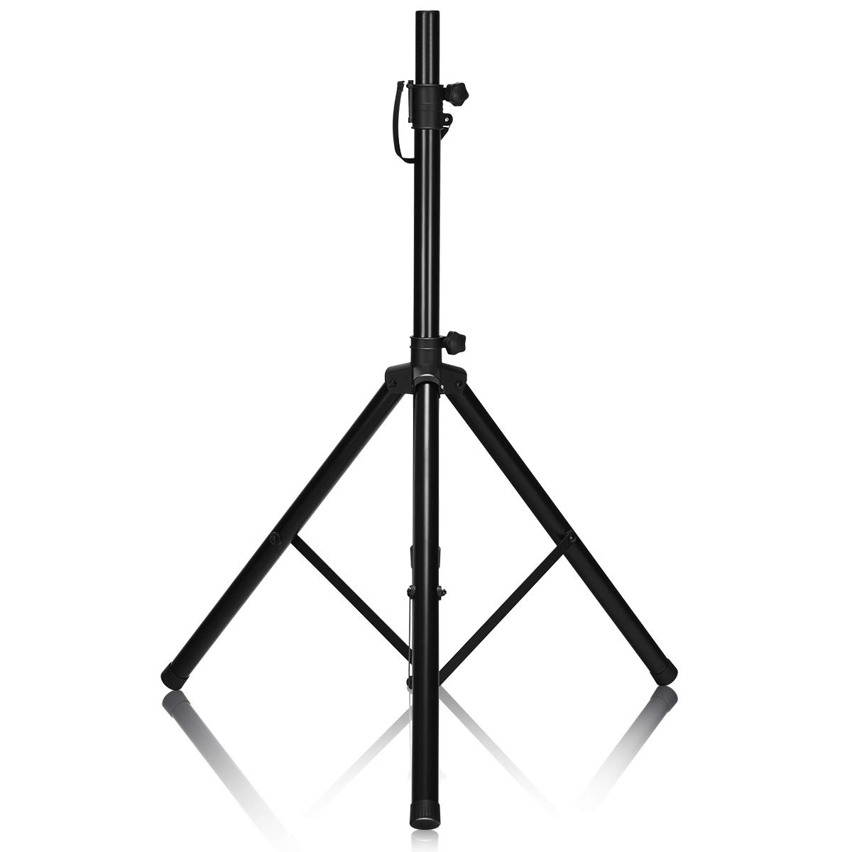 RELAX4LIFE Cavalletto Treppiedi per Casse Acustiche, Treppiedi per Speaker Altoparlante, Altezza Regolabile tra 97-183 cm, PA Stand Altoparlante Cavalletto Stabile in Metallo