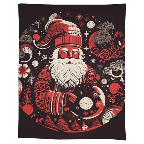 Nappe de table rectangulaire lavable pour éliminer les taches du repas de Noël - 7