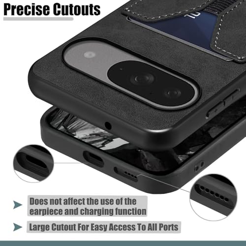 Coque Google Pixel 10 contre rayures avec porte-carte discret - 5