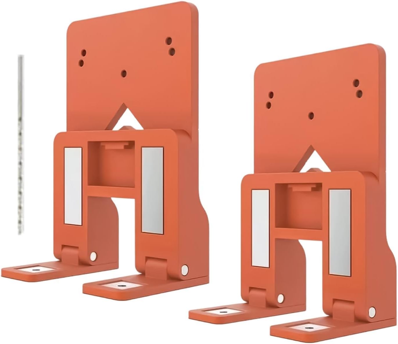 Cabinet Door Hinge Alignment Tool, 2 Piece Magnetic Installation Spacer