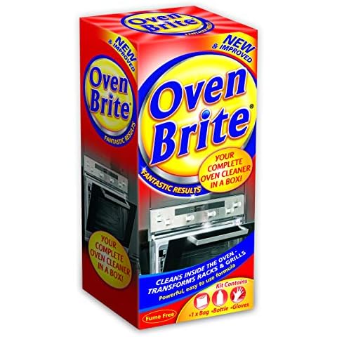 Oven Brite - 500ML - Bottle Bag & Gloves Included - Complete Oven Cleaner Cover