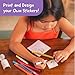 Ceaco Hello Blink - Sticker Maker - Refill Pack with 80 Foil Stickers - Children Ages 8+