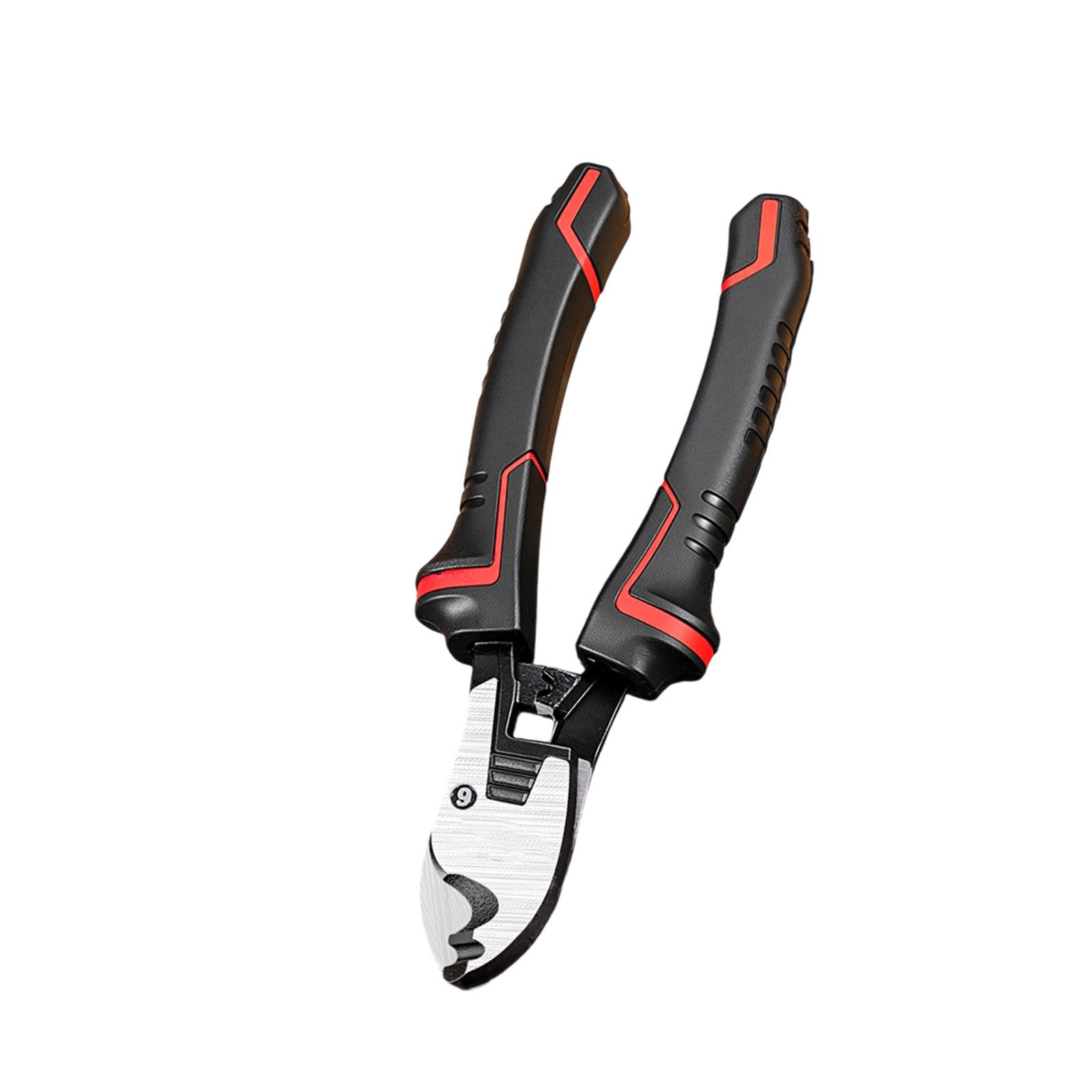 Msioytog 6 Inches Ergonomic Heavy Duty Wire Cutter Suitable For Thick Copper Aluminum Cables Anti Fatigue Handle Durability Construction Anti Slip Handle Cable Shear