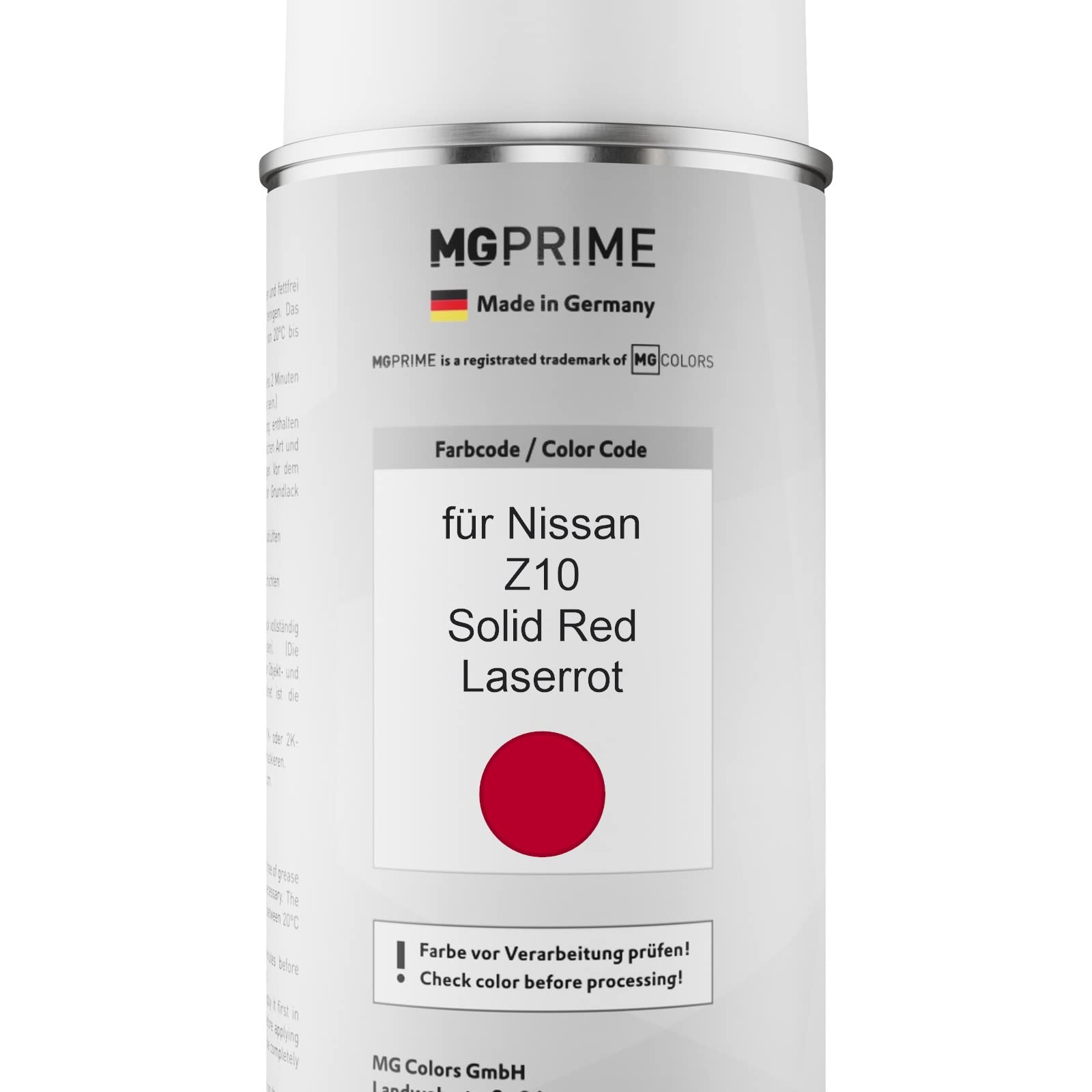 MG PRIME Peinture Voiture Bombes Aérosols Pour Nissan R12 Brownish