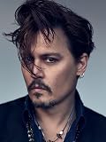 XUNLVE Diamant Peinture 5D DIY Diamant Point De Croix Pirates du Capitaine Jack Sparrow Acteur Johnny Depp DIY Diamant Broderie Décoration Murale, GL71,30x40cm