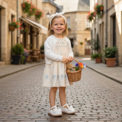 Image of Otter MOMO Toddler /Little Girls Mary Jane Slip-on School Uniform Party Dress Shoes